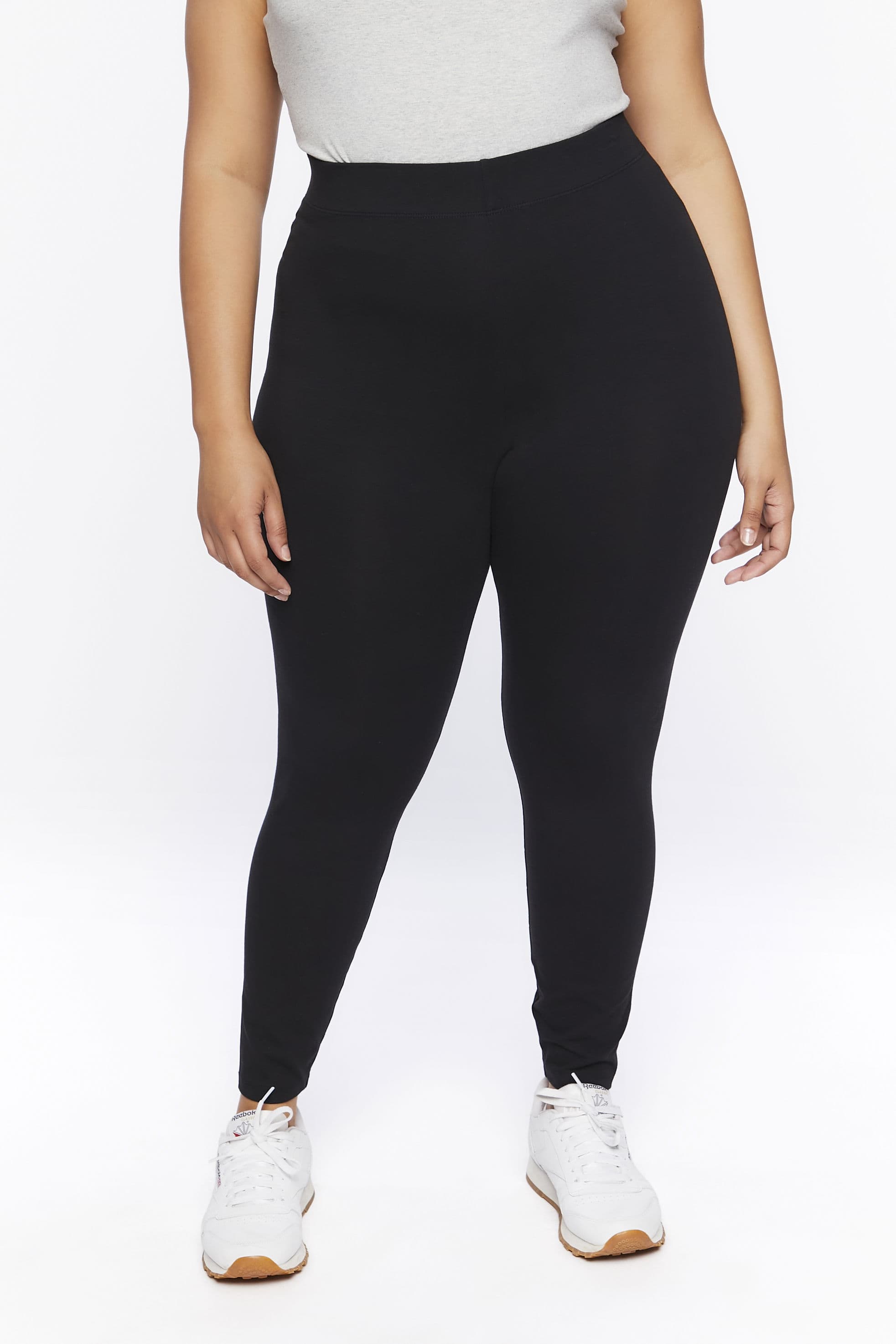 Plus Size Basic High-Rise Tayt