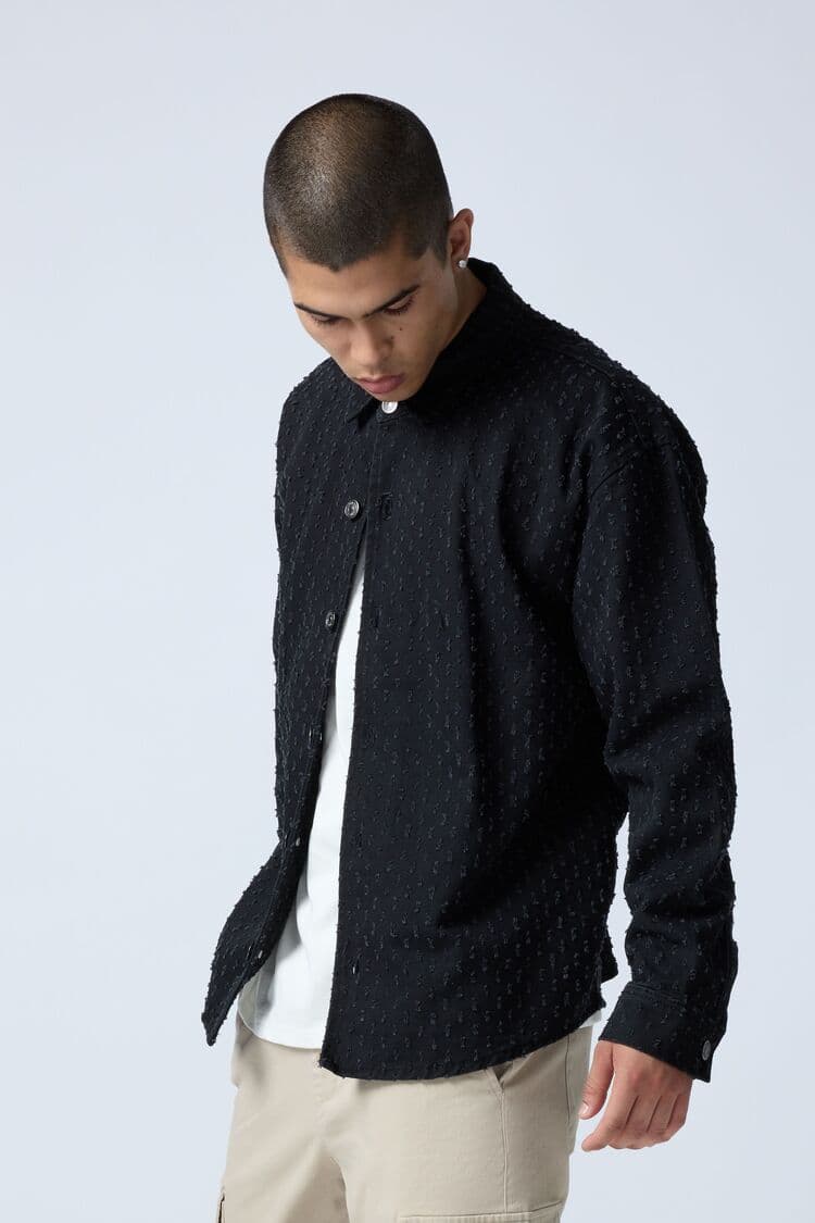 Transparan Dokulu Gömlek