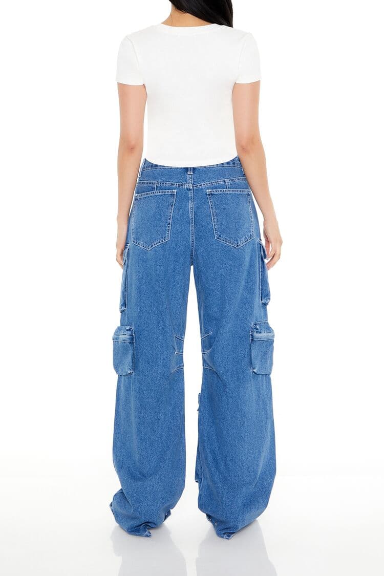 Baggy Kargo Jean Pantolon