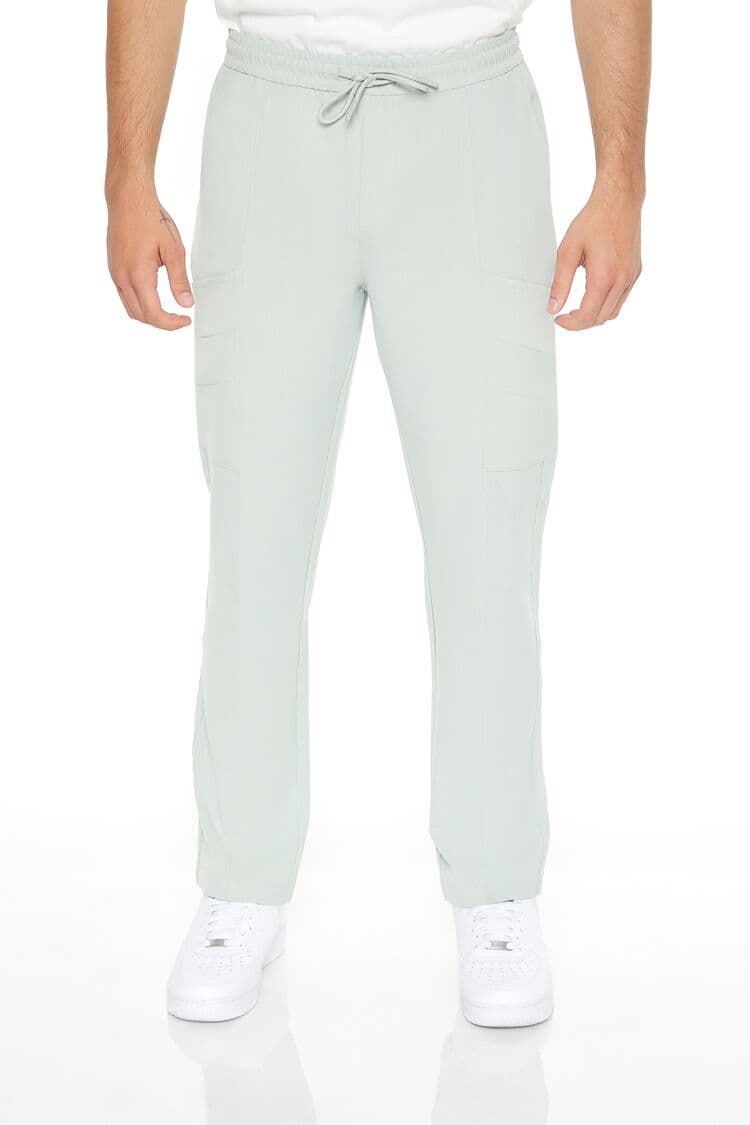 Slim-Fit İpli Kargo Pantolon