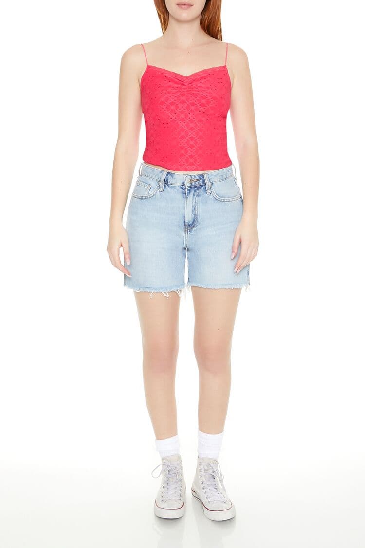 Dantel Detaylı Askılı Üst