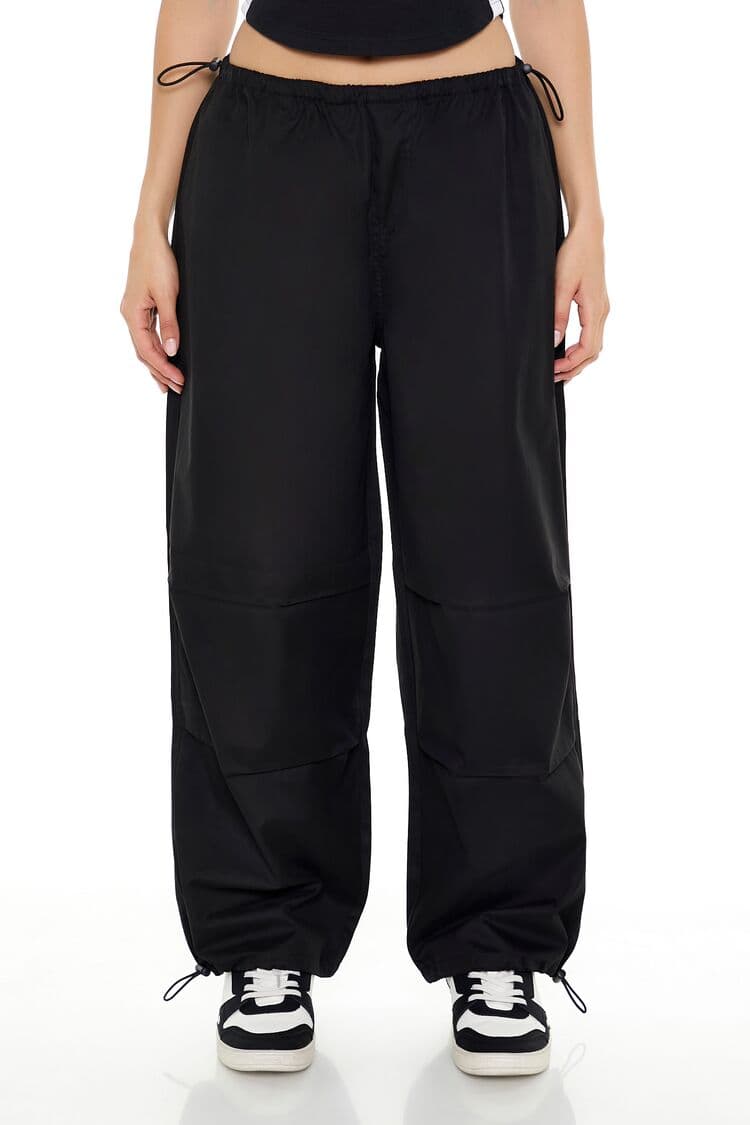 Toggle Drawstring Paraşüt Pantolon