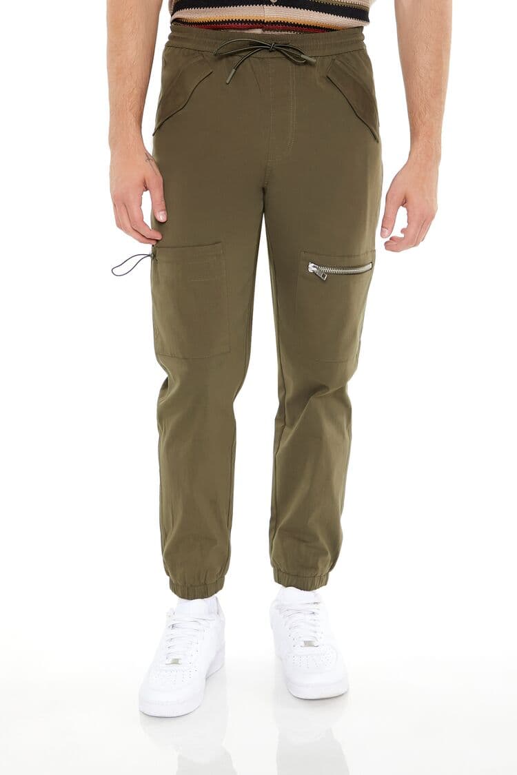 İpli Kargo Jogger Pantolon