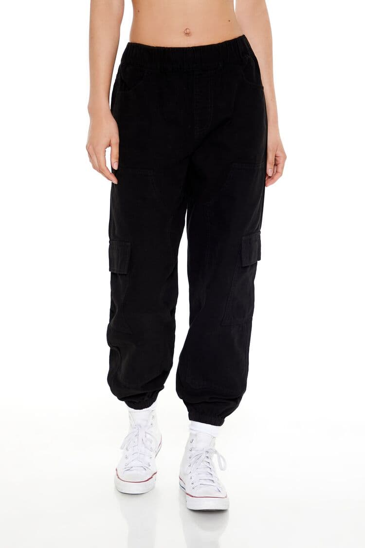 Dikişli Kargo Eşofman Altı Jogger