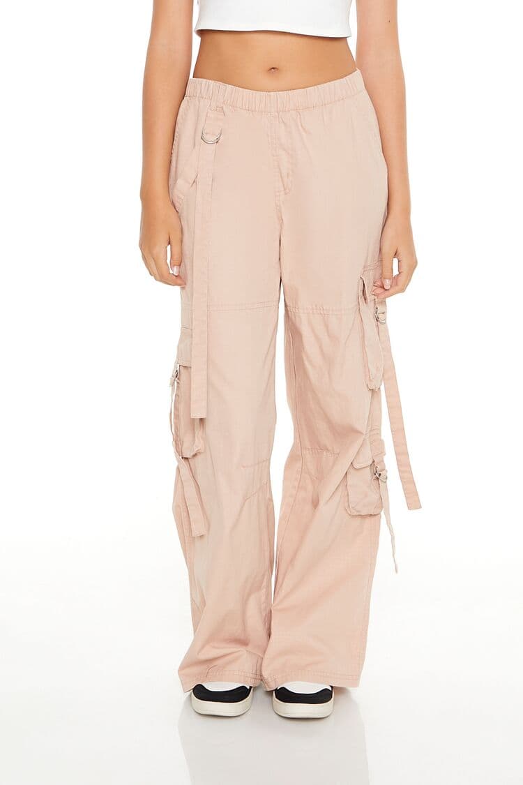 Straight-Leg Utility Kargo Pantolon