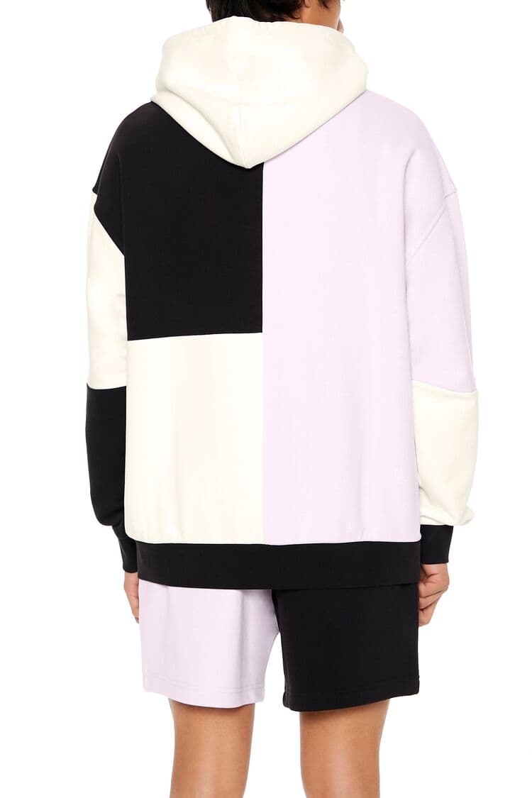 Drawstring Colorblock Sweatshirt