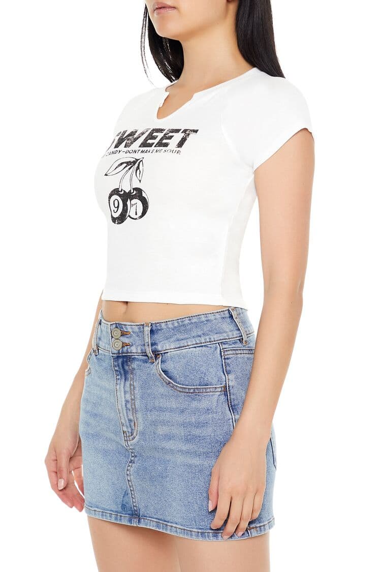 Sweet Like Candy Baby Tee Tişört