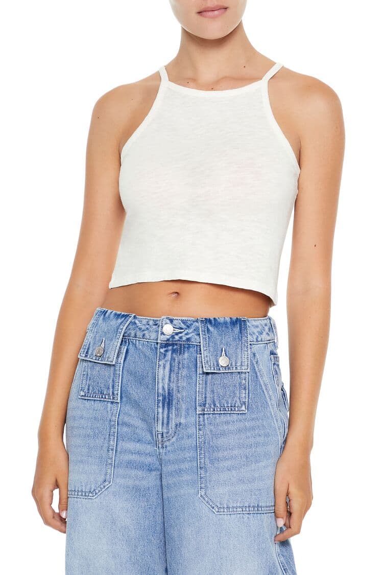 Jarse Crop Askılı Atlet