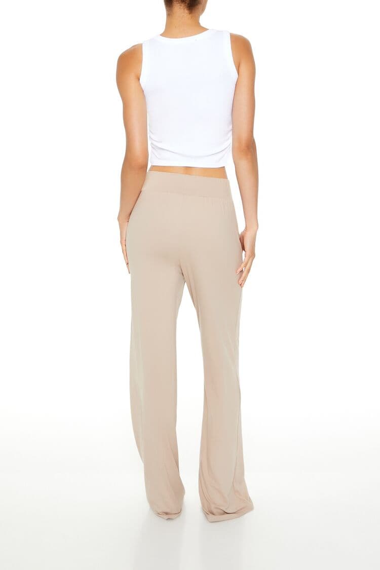 Wide-Leg Pijama Altı
