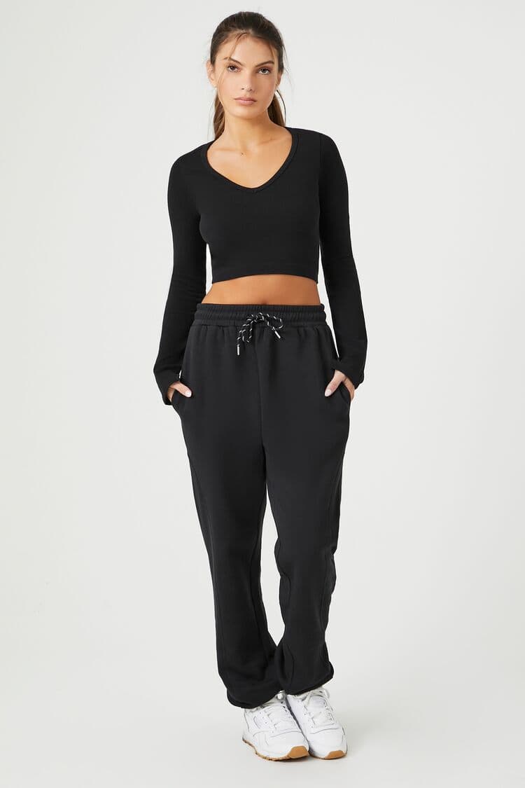 Active Dikişsiz Uzun Kollu Tişört