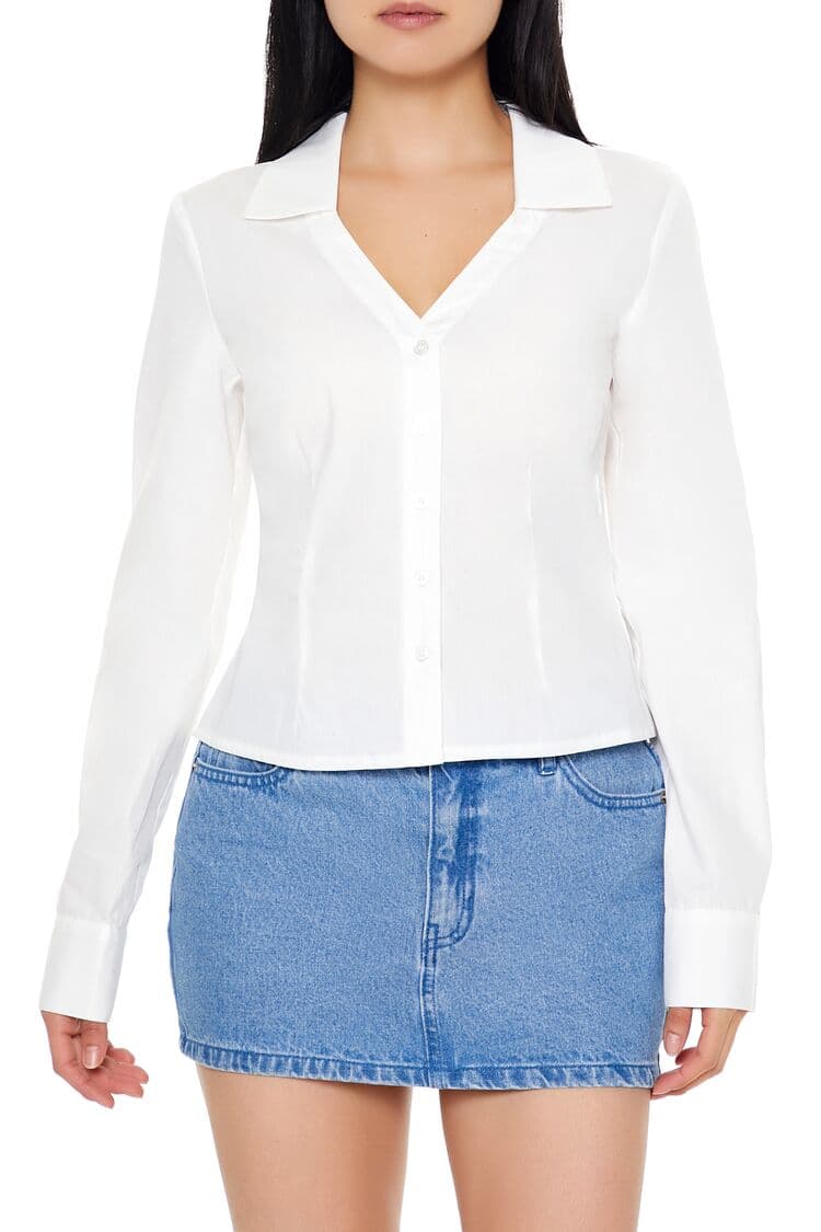 Pamuklu Uzun Kollu Gömlek