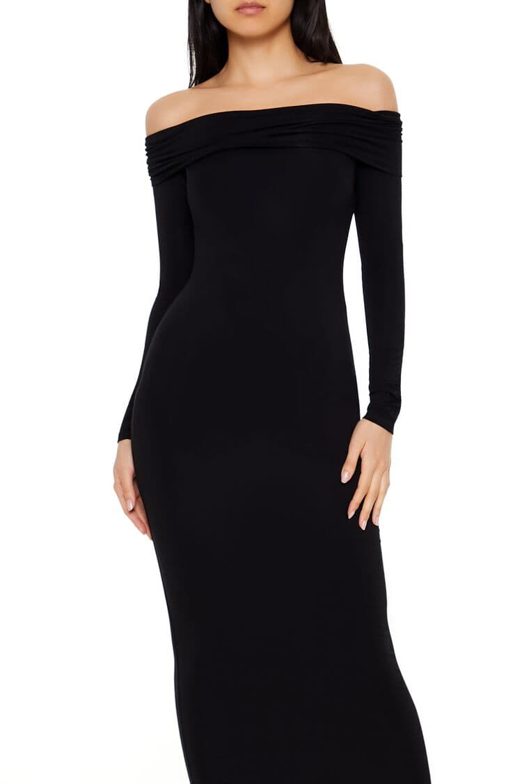 Madonna Yaka Midi Elbise