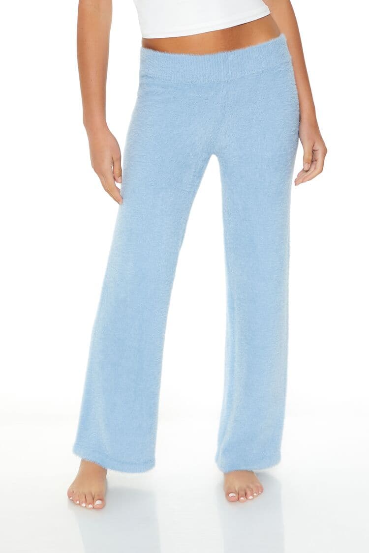 Örgü Flare Pantolon