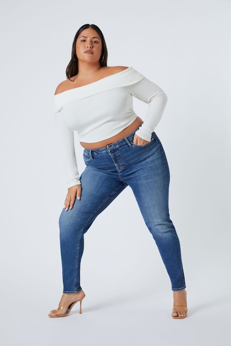 Plus Size Skinny Jean Pantolon