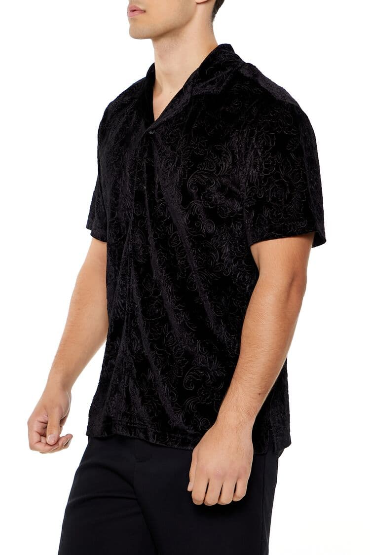 Desenli Kısa Kollu Gömlek