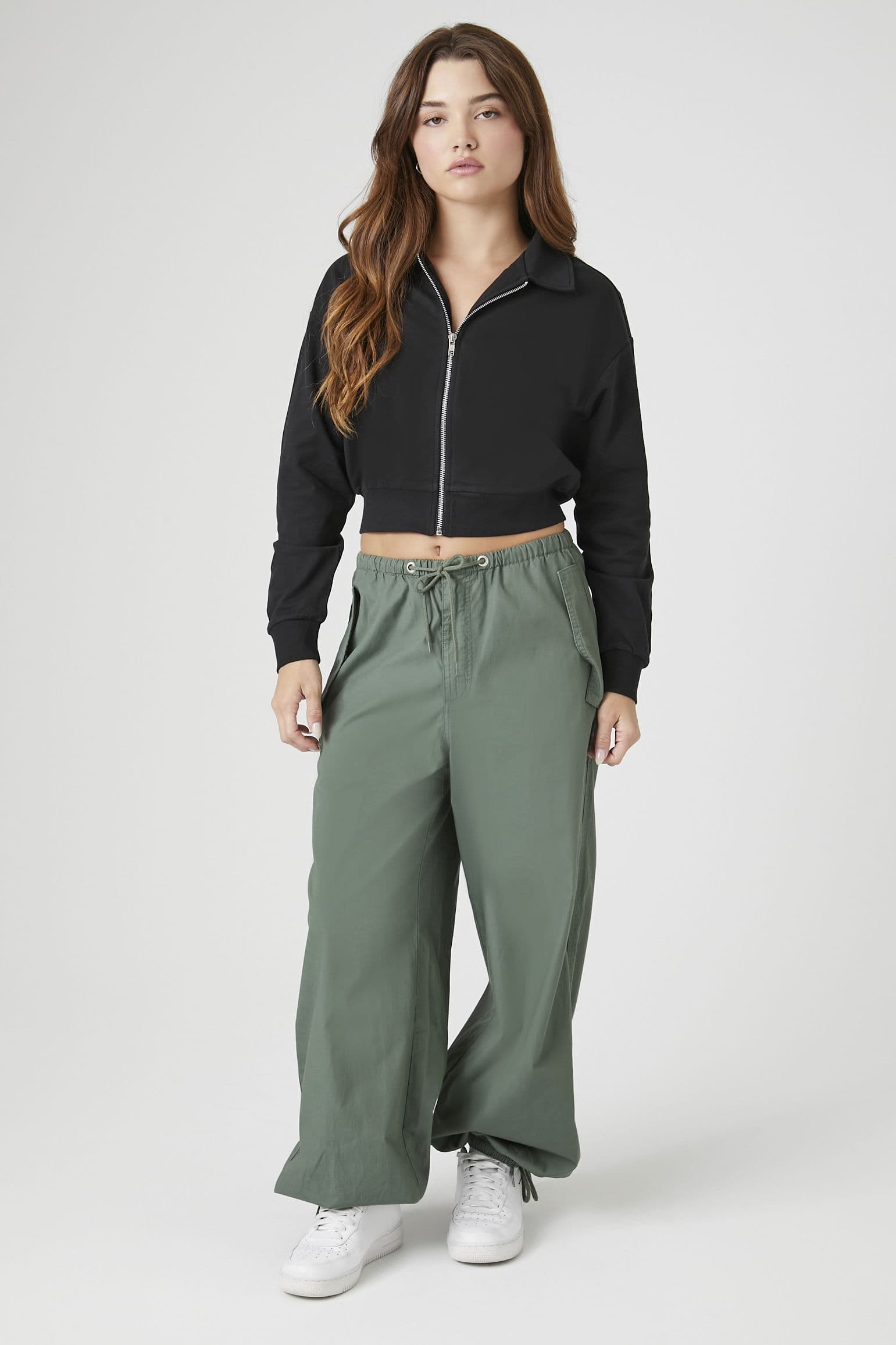 Fermuarlı Sweatshirt