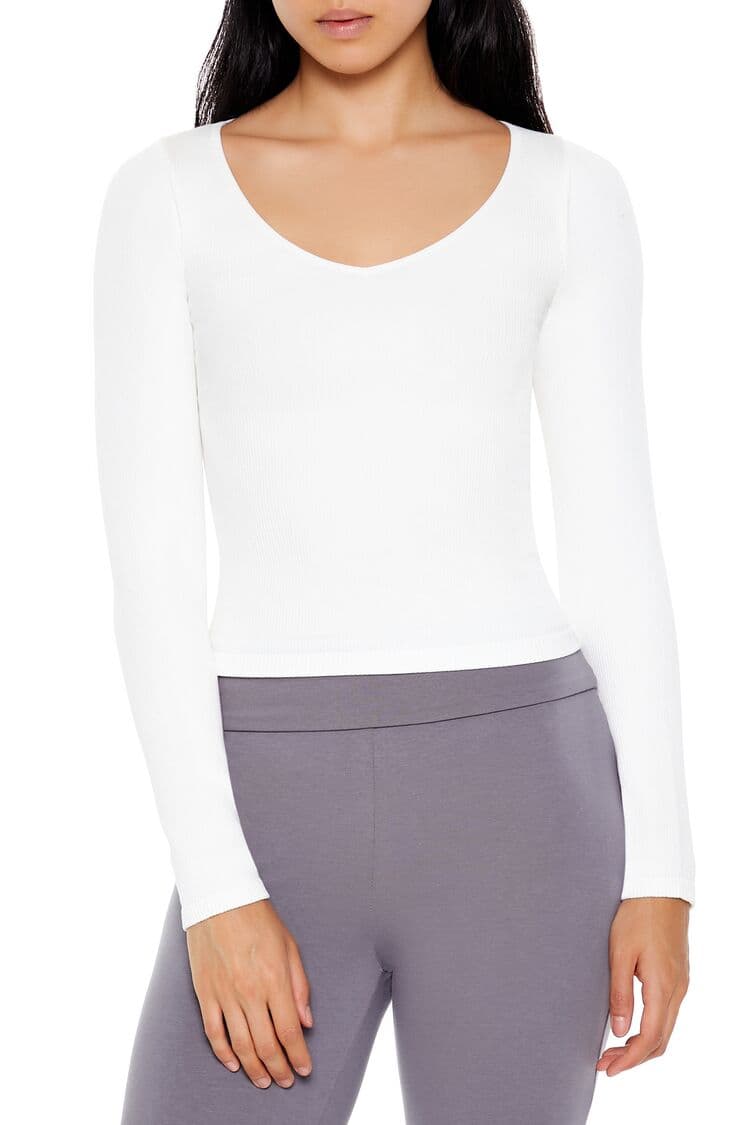 Dikişsiz Uzun Kollu Tişört