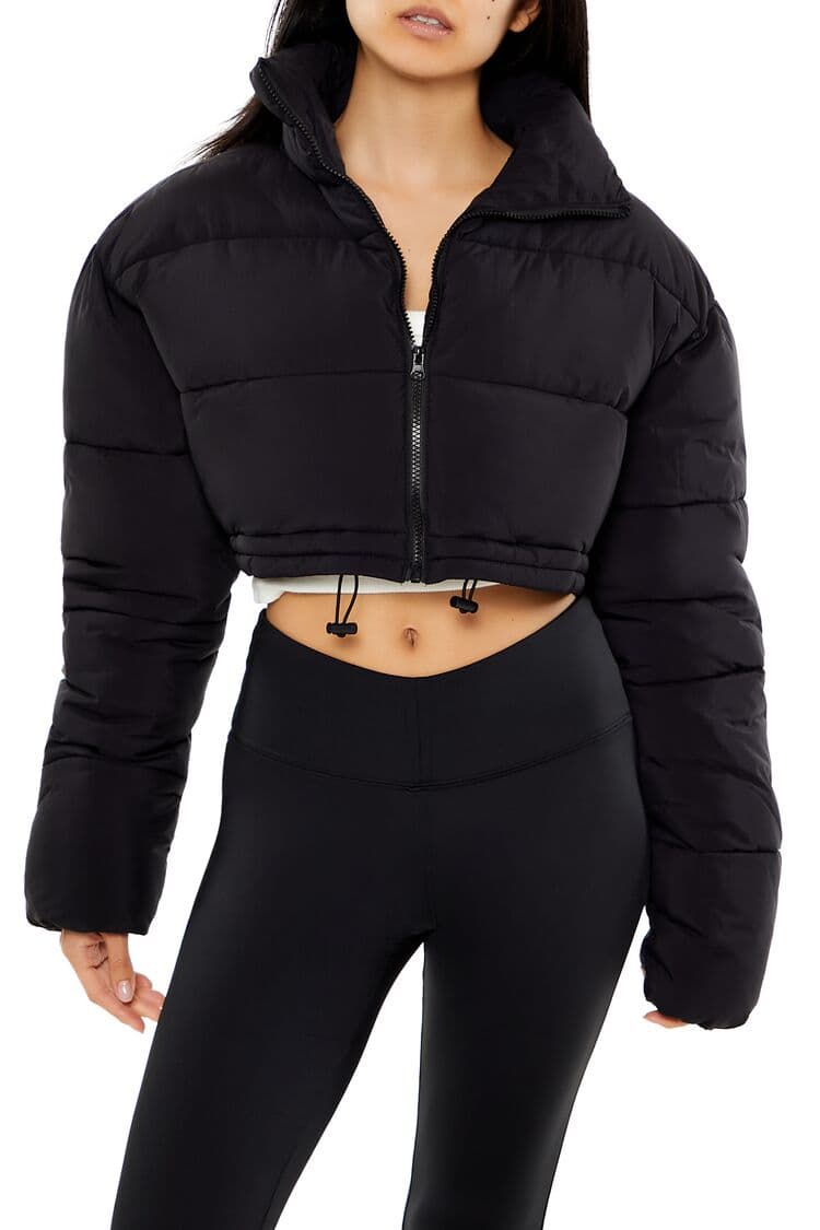 Puffer Crop Mont