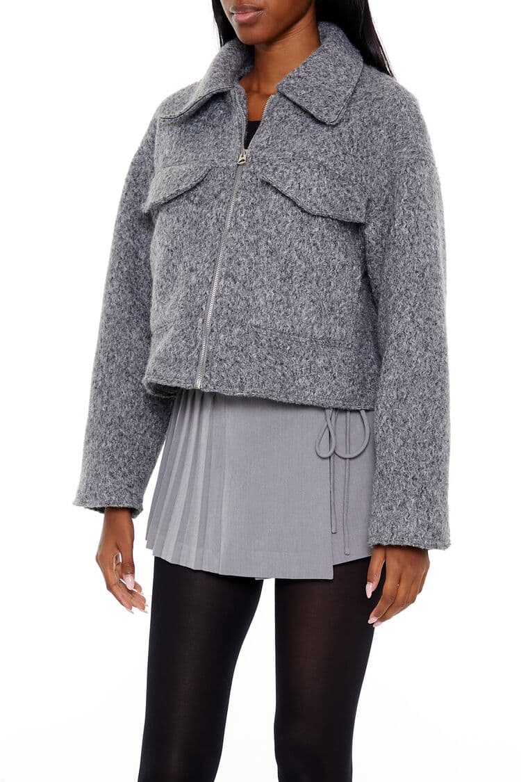 Keçeli Büyük Cep Detaylı Ceket