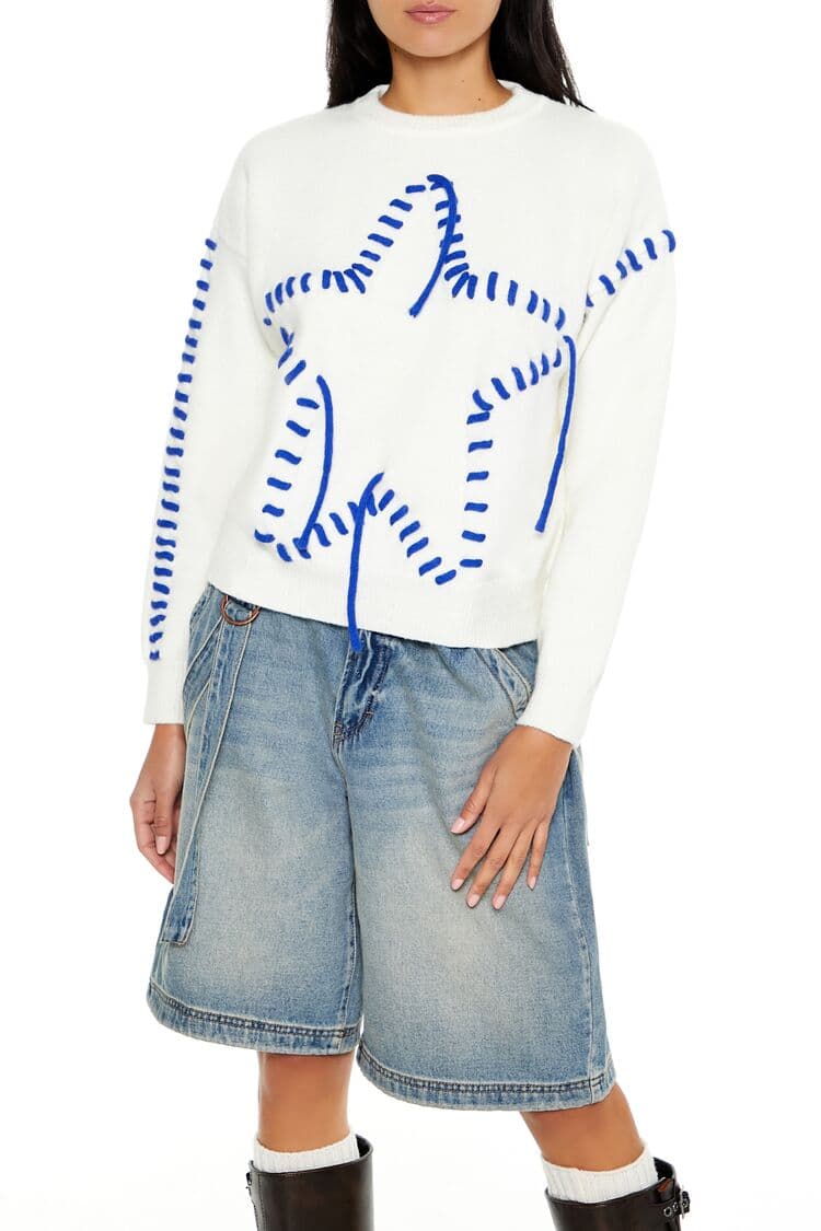 Yıldız Detaylı Kazak