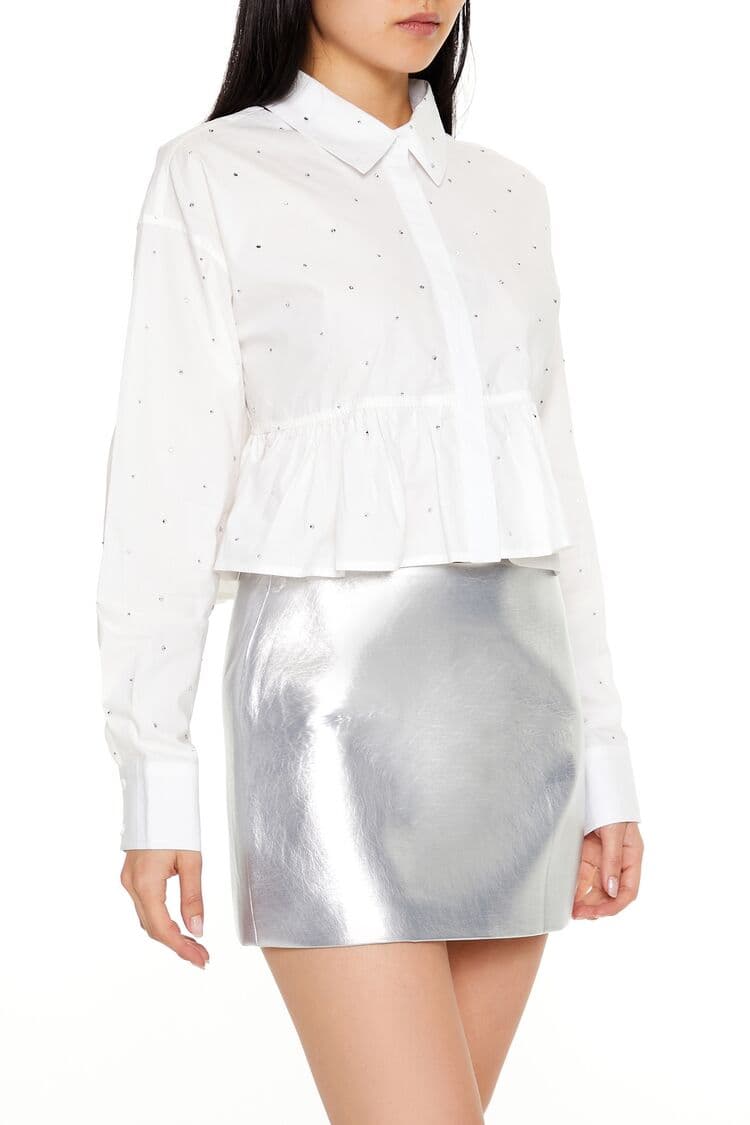 Taş Detaylı Gömlek