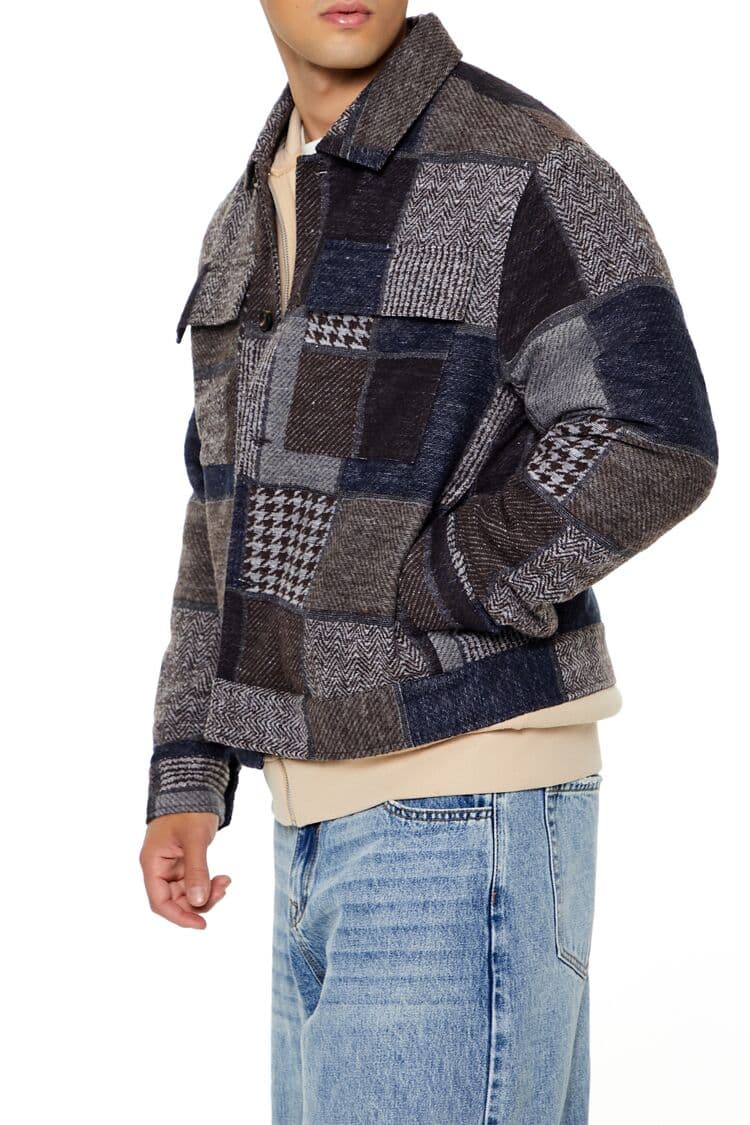 Patchwork Detaylı Ceket