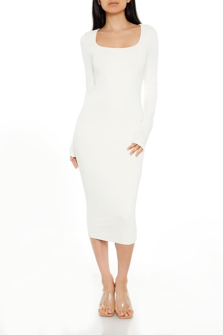 Şekillendirici Midi Elbise