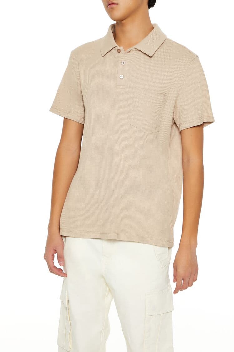 Cep Detaylı Polo Yaka Tişört