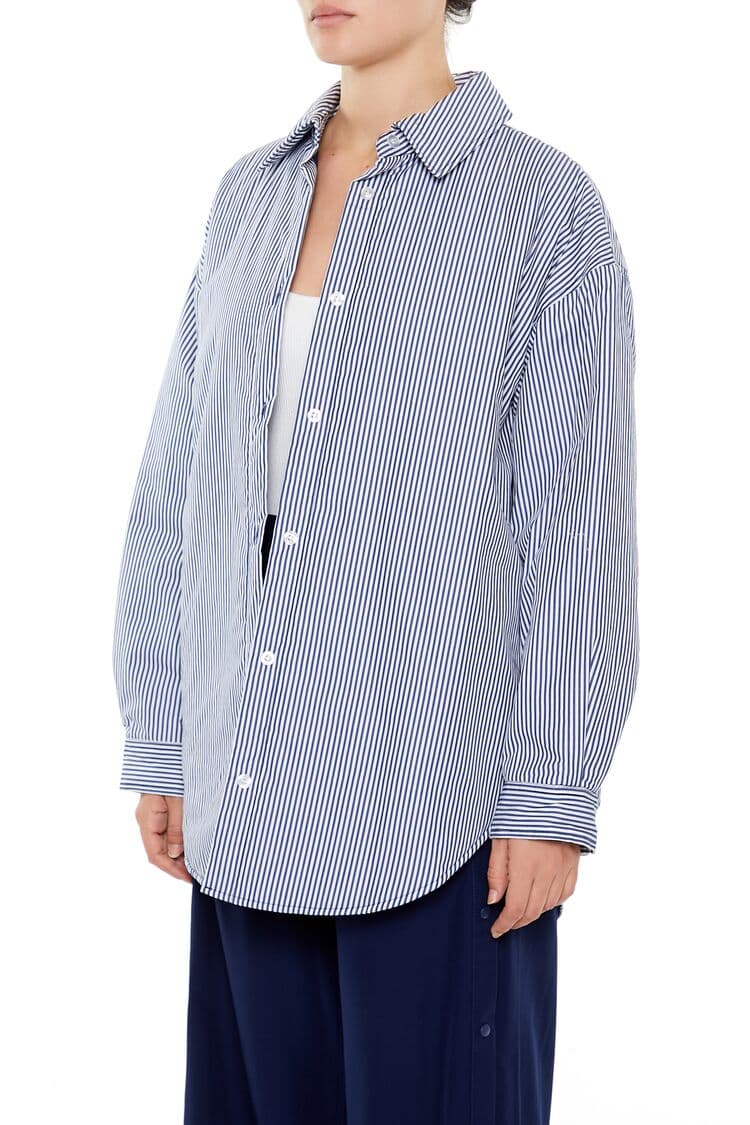 Çizgili Gömlek Ceket