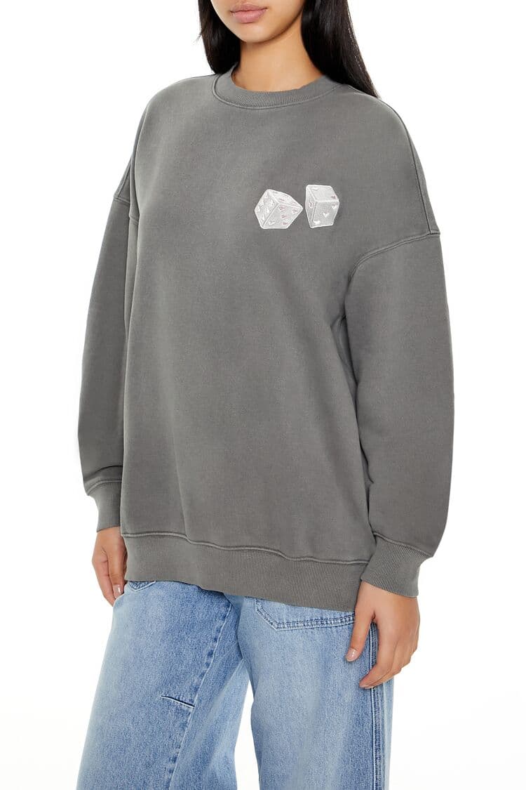 Dont Play With My Heart Baskılı Sweatshirt