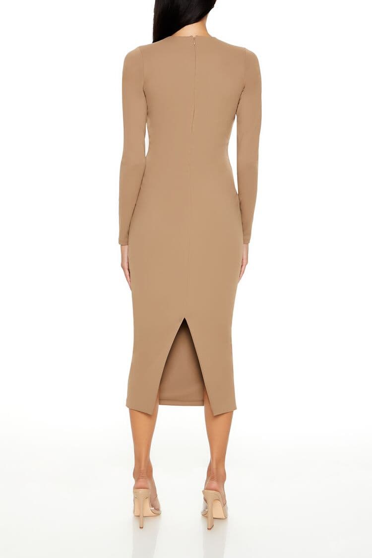 Şekillendirici Midi Elbise