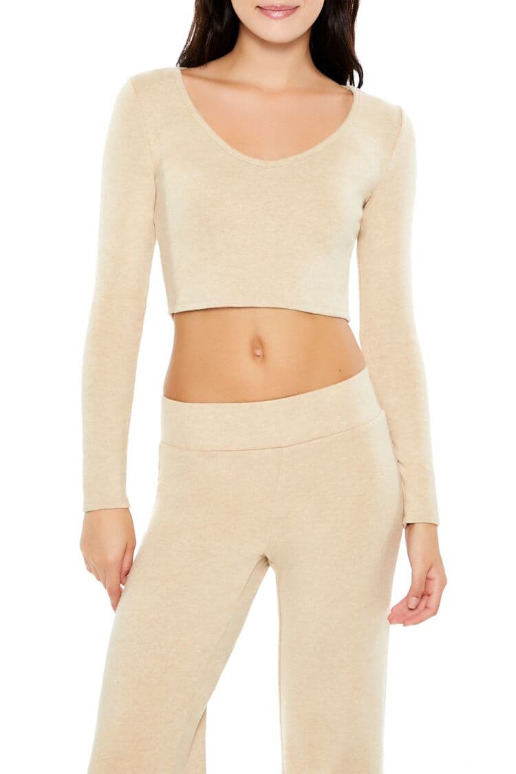 Dikişsiz V Yaka Tişört