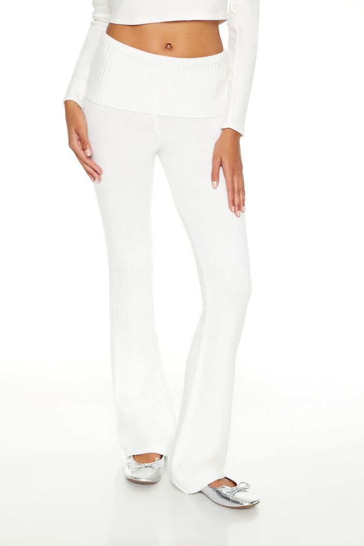 High-Rise Flare Pantolon