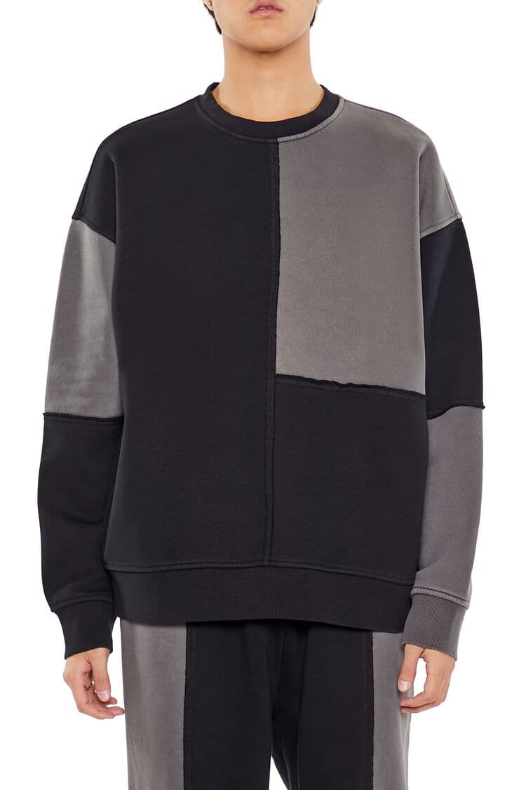 İki Renkli Sweatshirt