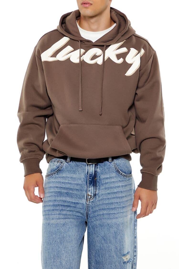 Lucky Baskılı Sweatshirt