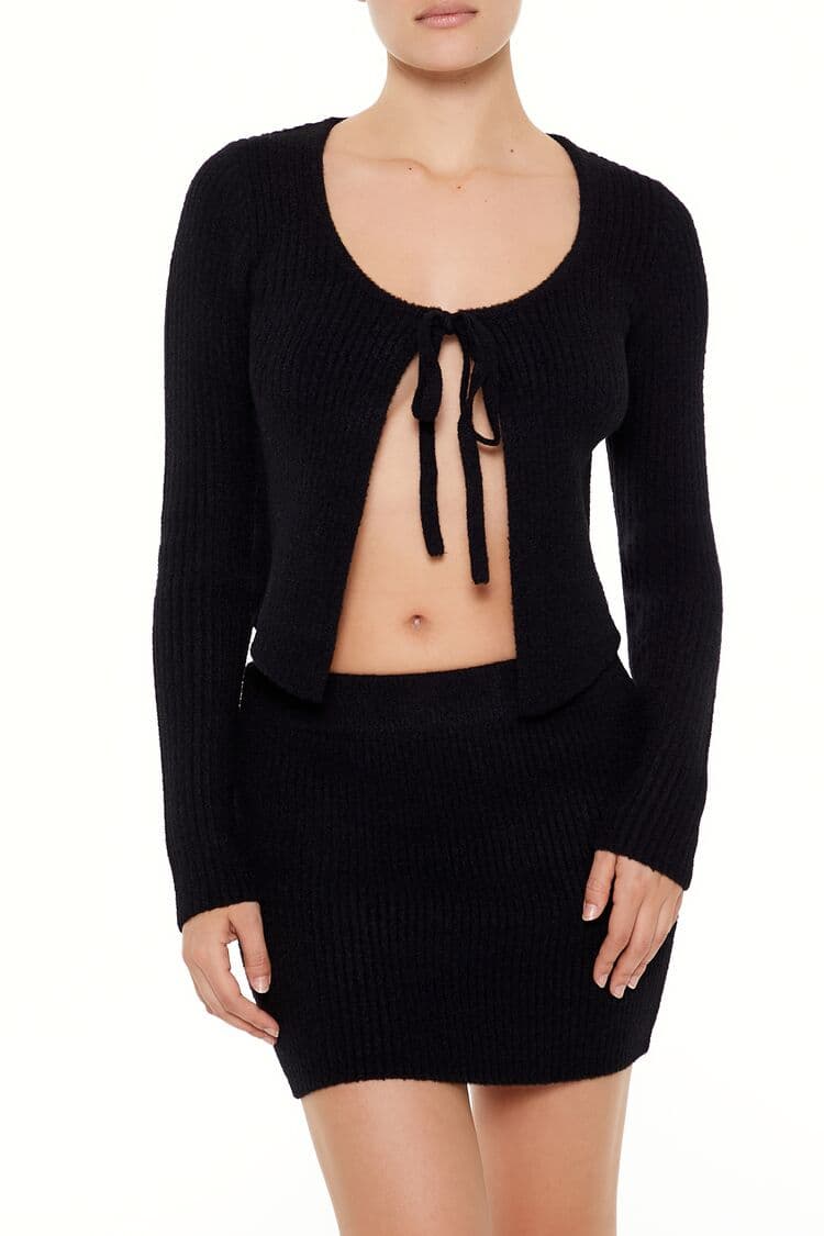 Triko Bağlamalı Hırka