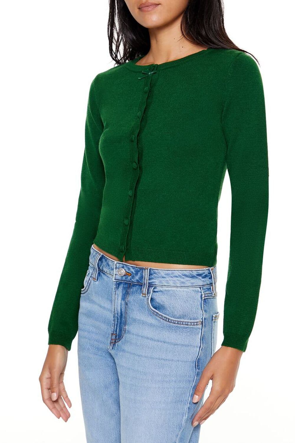 Fiyonk Detaylı Hırka Kazak