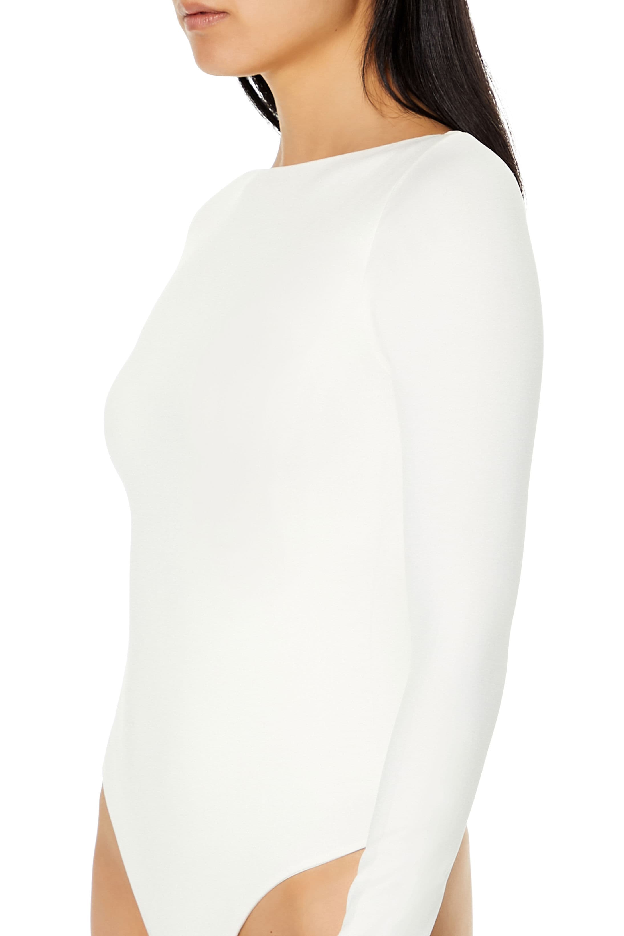 Dikişsiz Açık Sırt Bodysuit