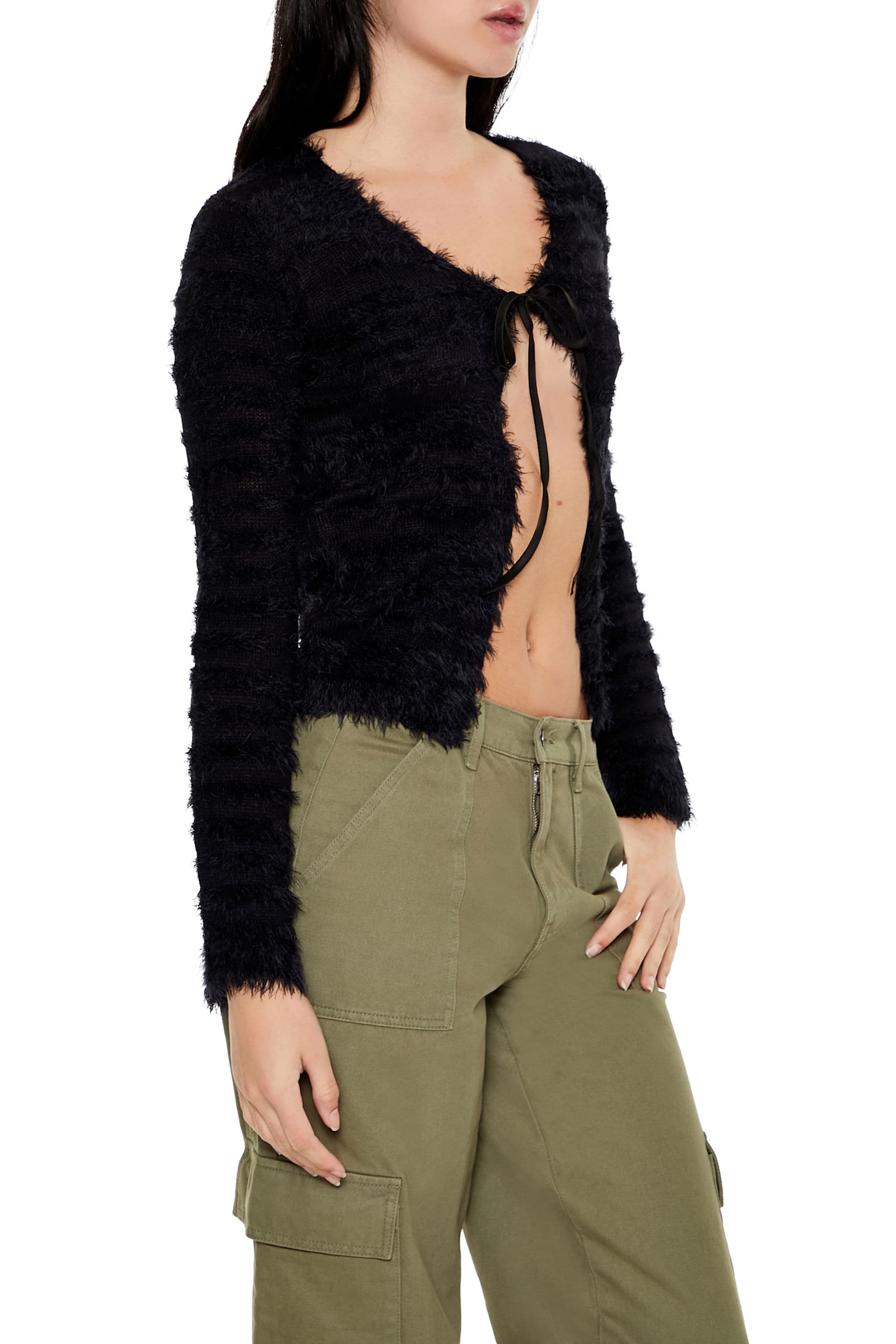 Bağlama Detaylı Hırka