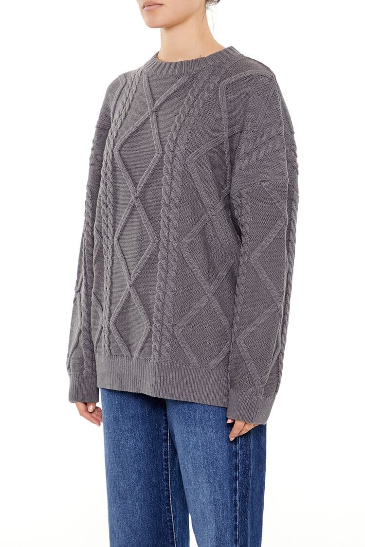 Örgü Desenli Kazak