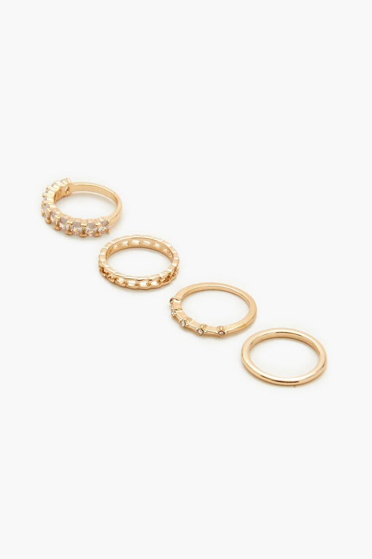 Zirkon Taşlı Yüzük Seti