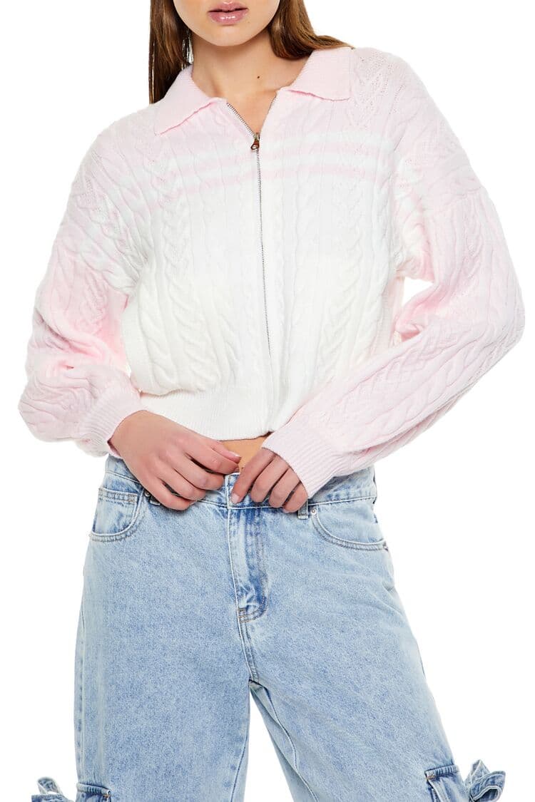 Örgü Desenli Hırka