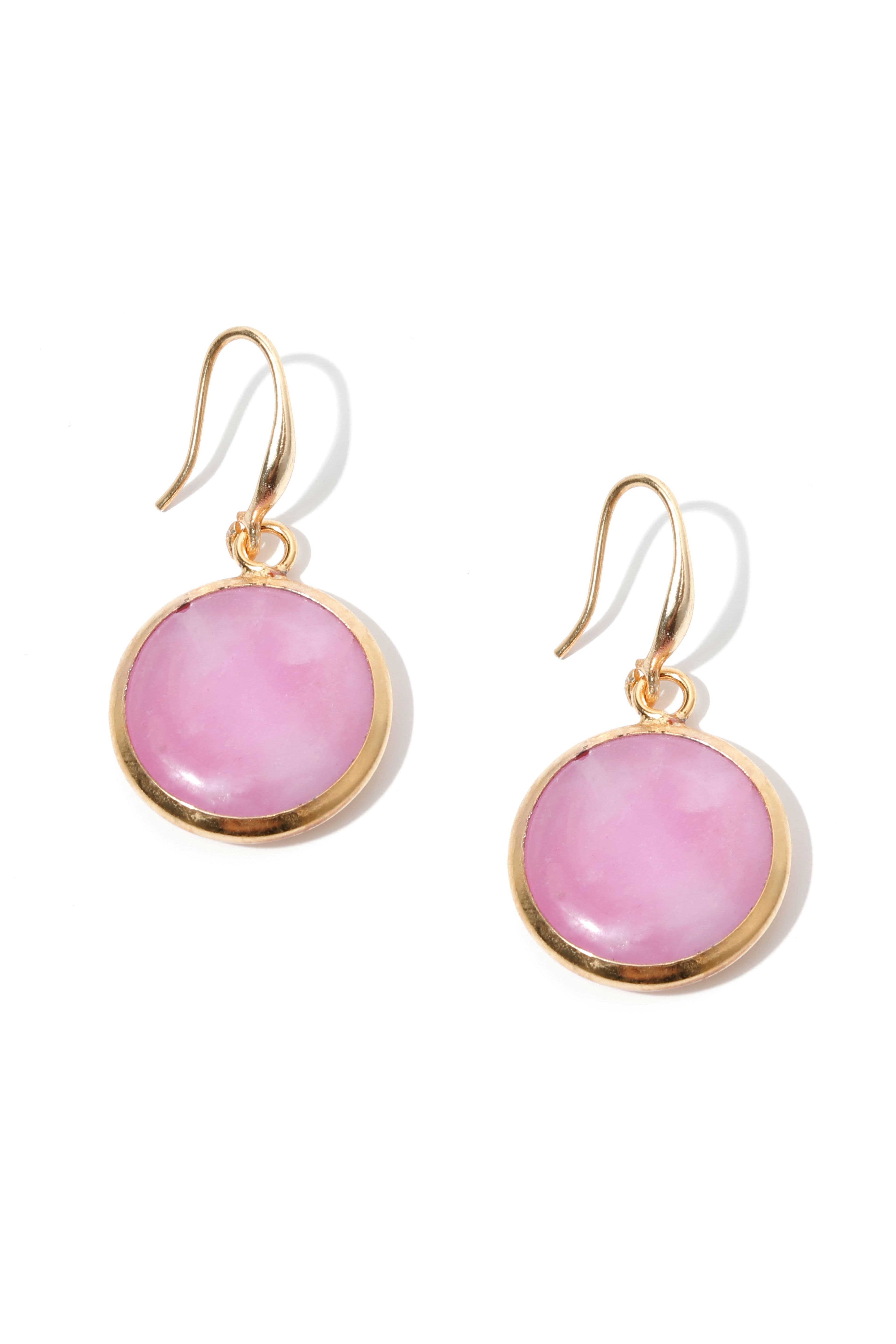 Yuvarlak Sallantılı Küpe