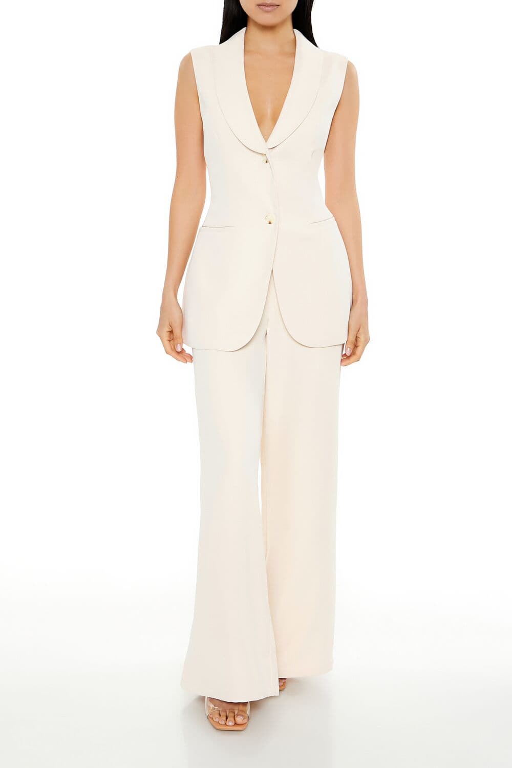 Uzun Yelek ve Pantolon Takımı