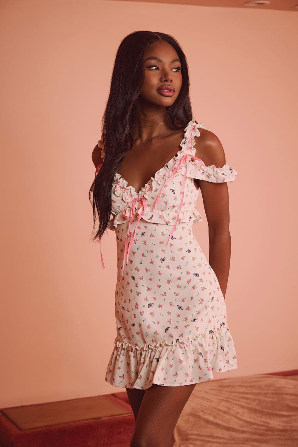 Forever 21 x Betsey Johnson | Babydoll Mini Elbise