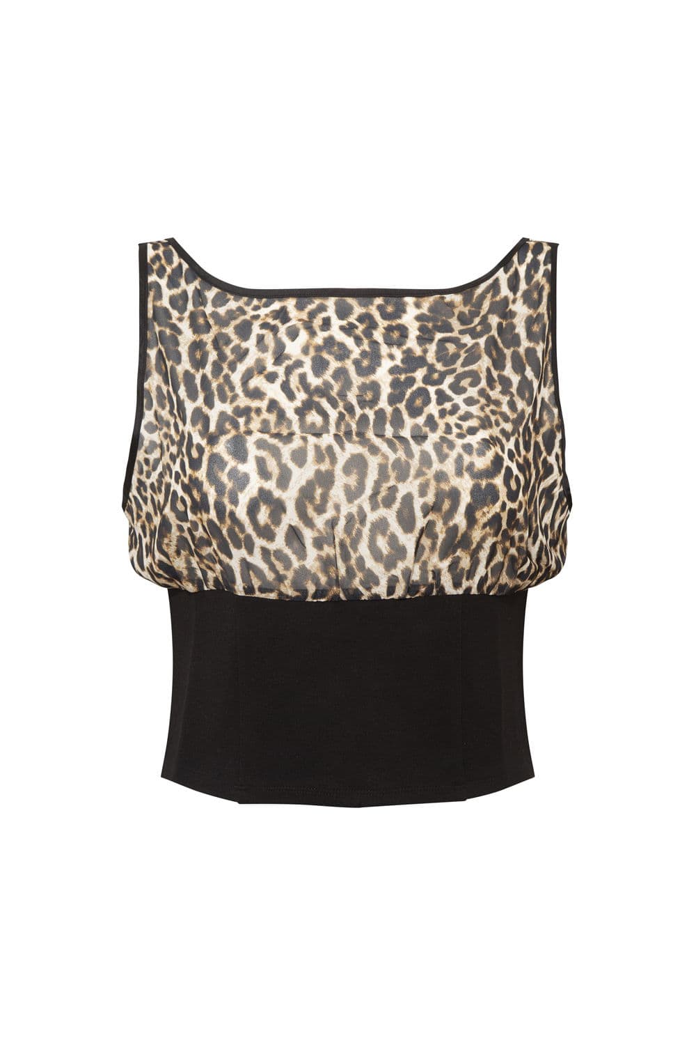 Leopar Desenli Bluz
