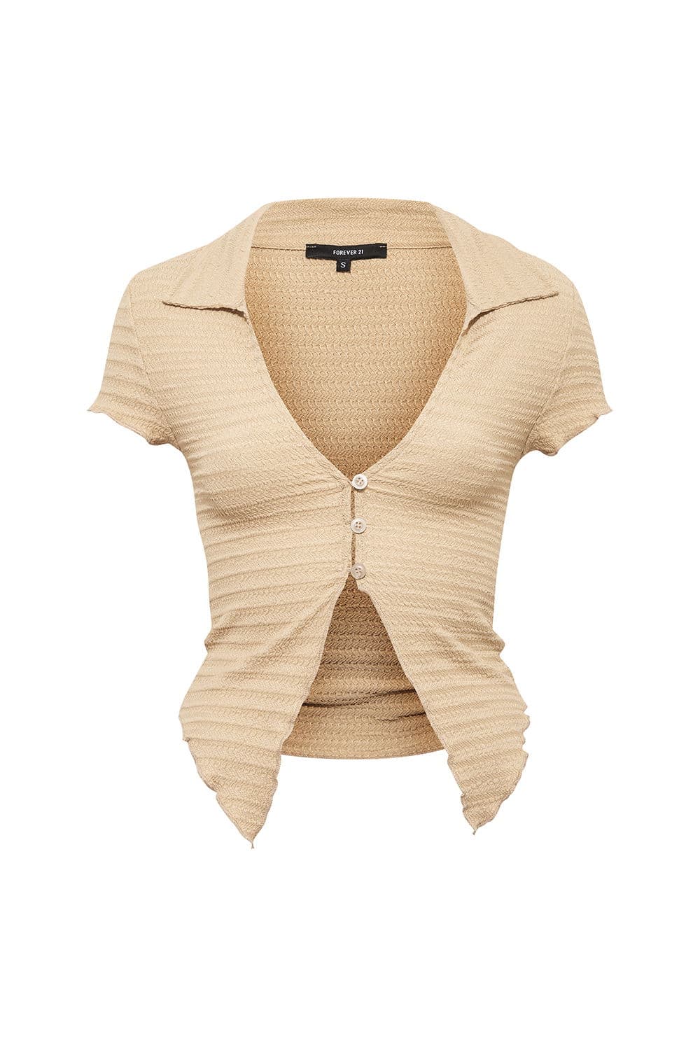 V Yaka Dokulu Gömlek