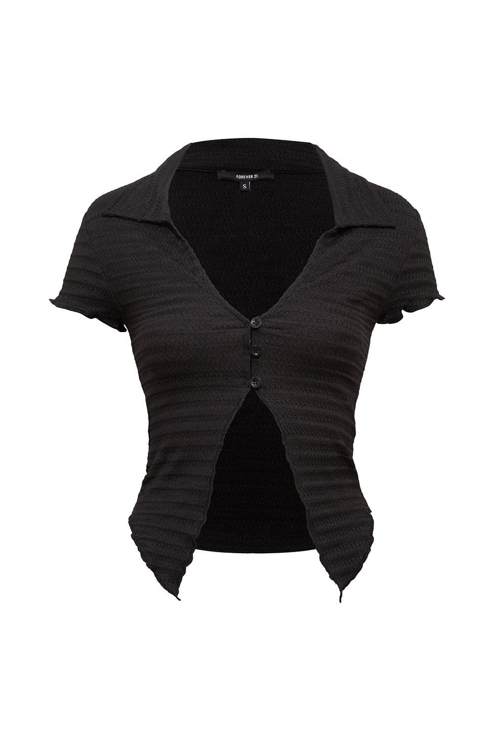 V Yaka Dokulu Gömlek