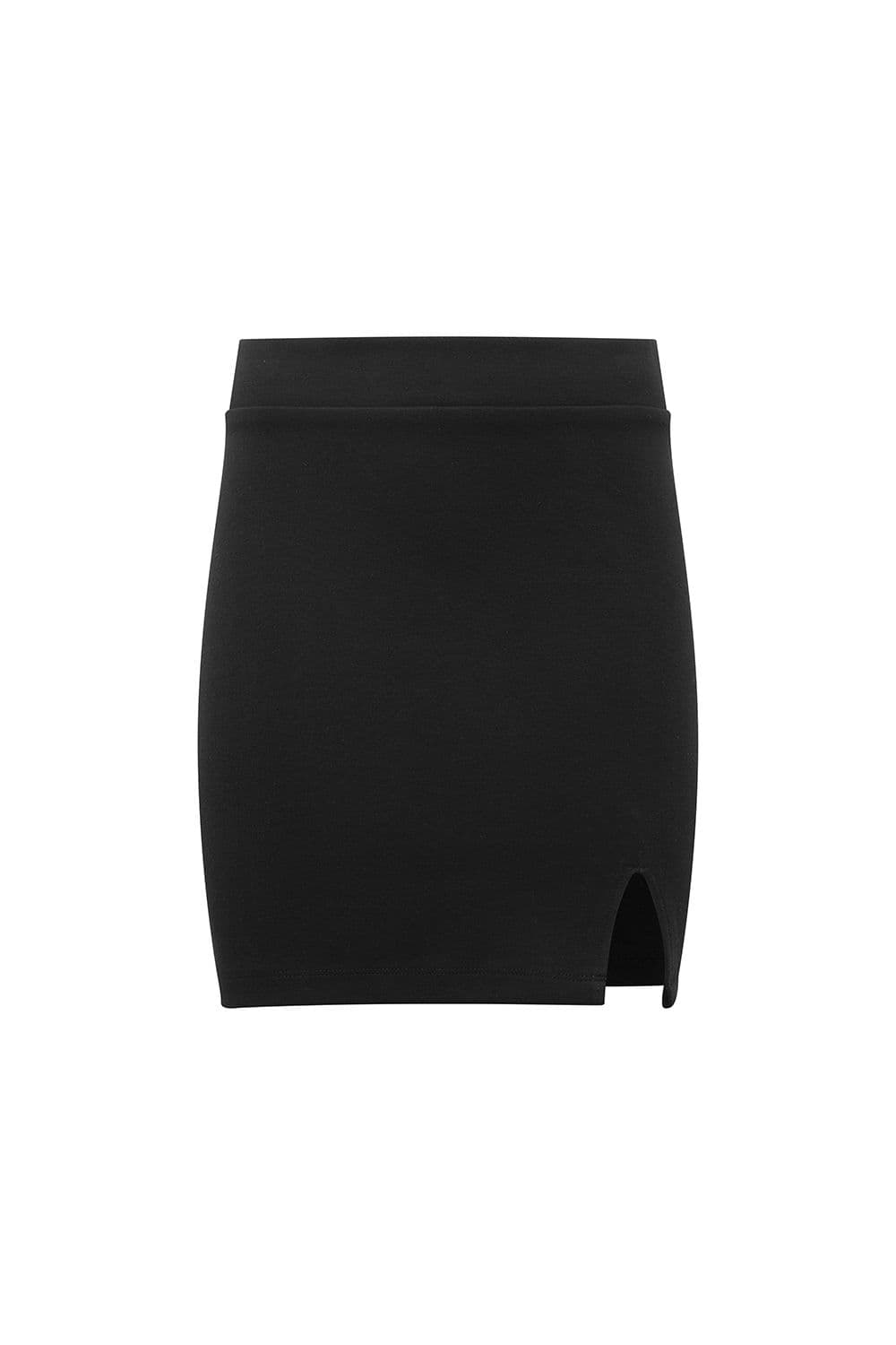 Yırtmaçlı Mini Etek