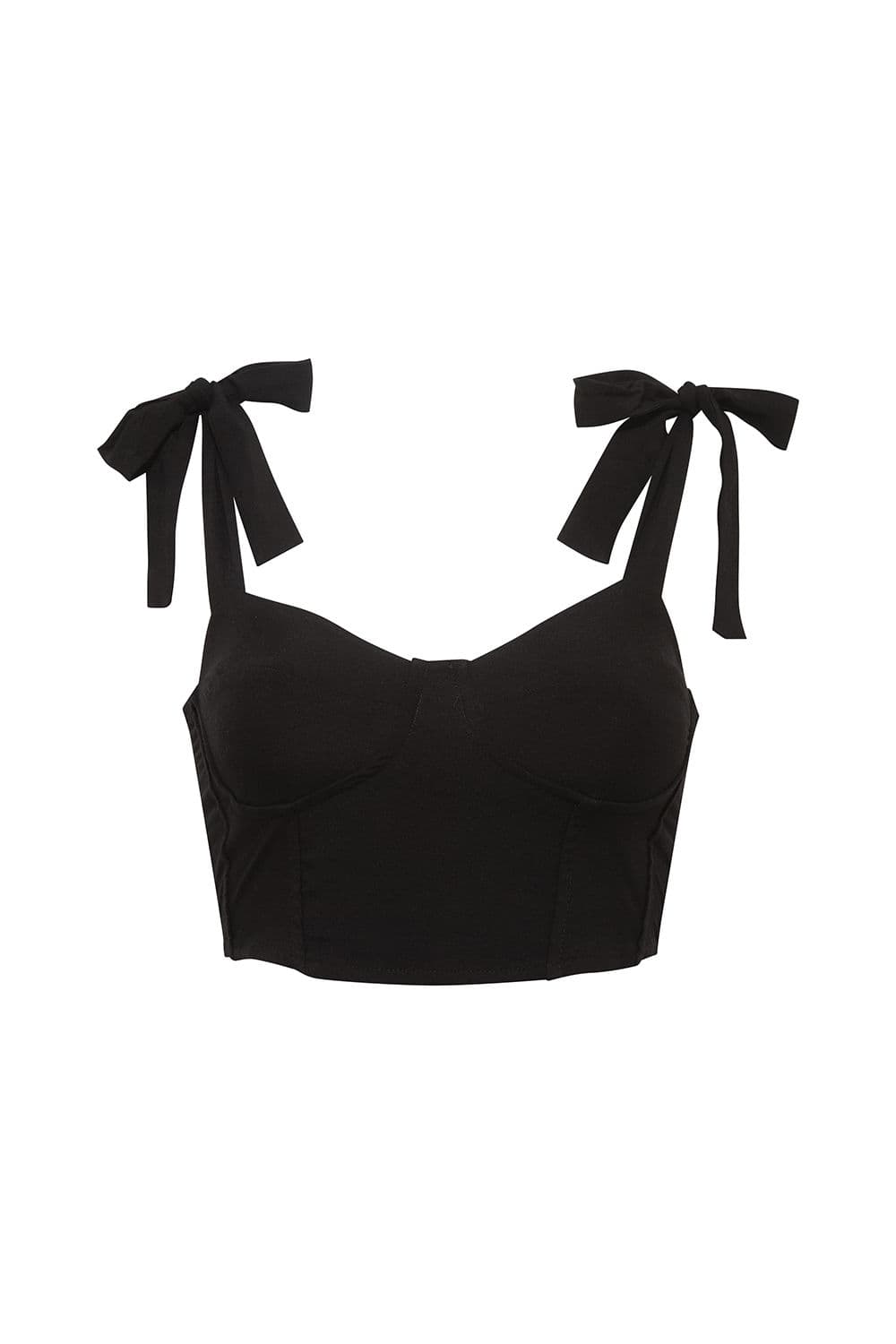 Fermuarlı Crop Bluz